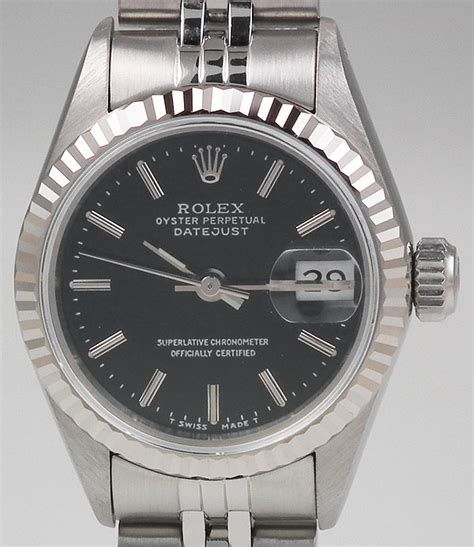 1991 ladies rolex oyster perpetual datejust stainless steel sereal number|1991 Rolex Datejust in stainless.